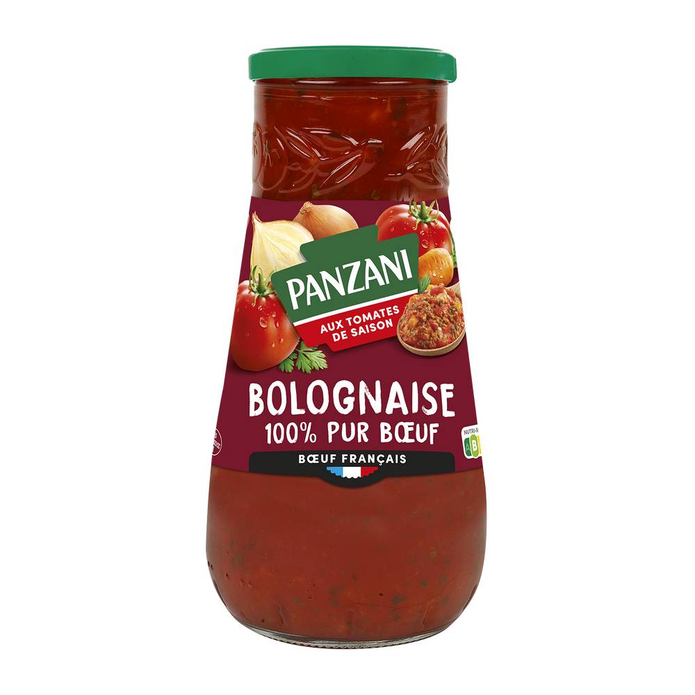 Panzani - Sauce bolognaise 100% pur boeuf français (650g)