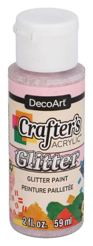 DecoArt Crafter's Acrylic Glitter Paint, 1-ct.