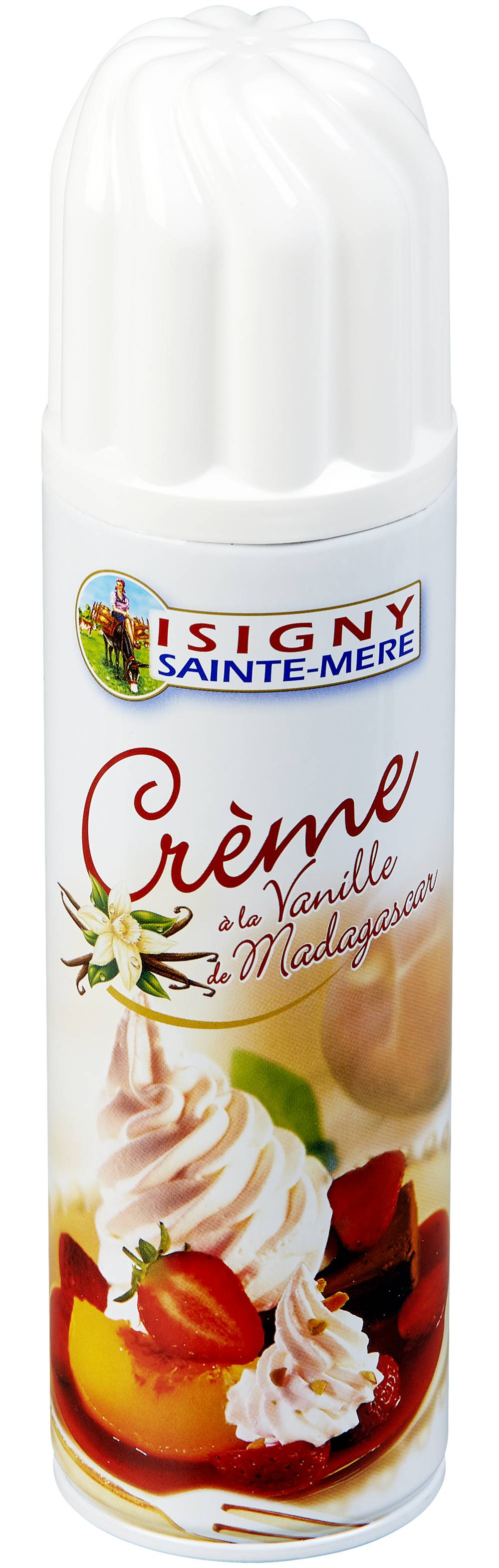 Isigny Sainte-Mère - Crème sous pression de madagascar, vanille (250g)