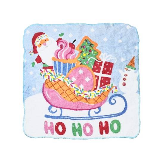 Santa & Sleigh Instant Towel By Creatology