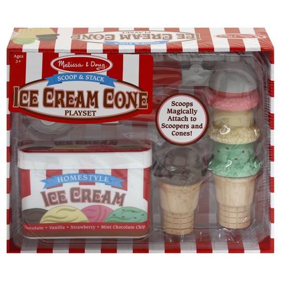 Melissa & Doug Ice Cream Cone Playset (1 set)