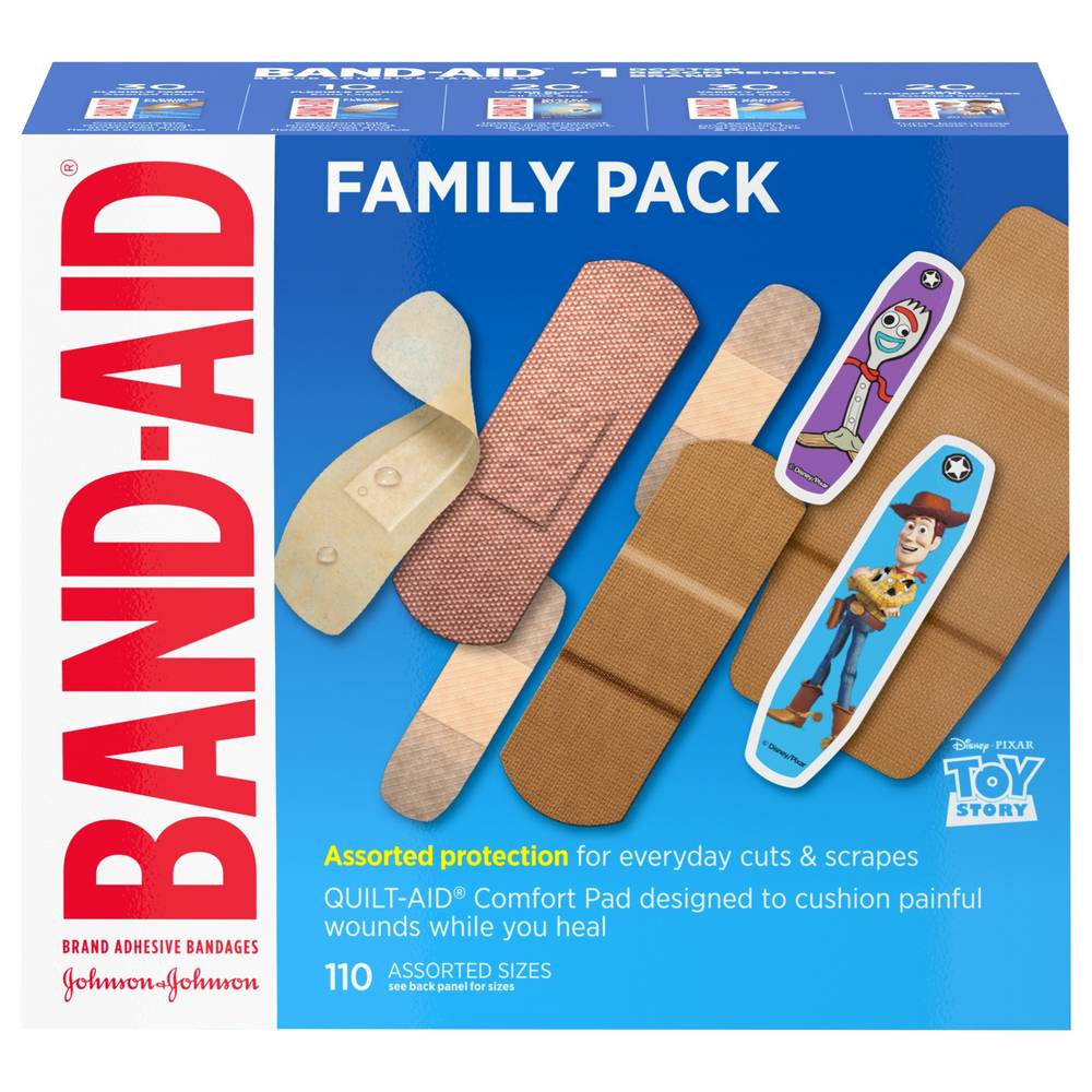 Band-Aid Toy Story Assorted Protection & Sizes Bandages (4.8 oz)