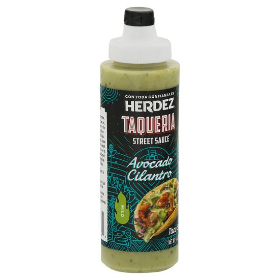 Herdez Taqueria Street Mild Avocado Cilantro Taco Sauce (jalapeño)