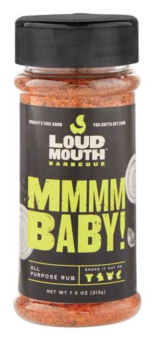 Loud Mouth Mmmm Baby All Purpose Bbq Rub 7.5 Oz