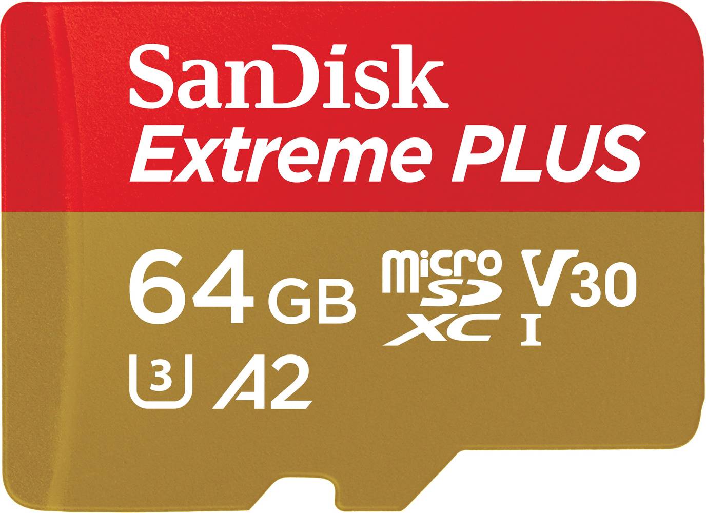 Sandisk 64gb Extreme Plus Microsd Uhs-I Card With Adapter
