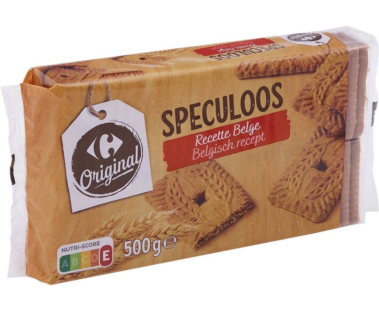 Carrefour Original - Biscuits spéculoos recette belge (500g)