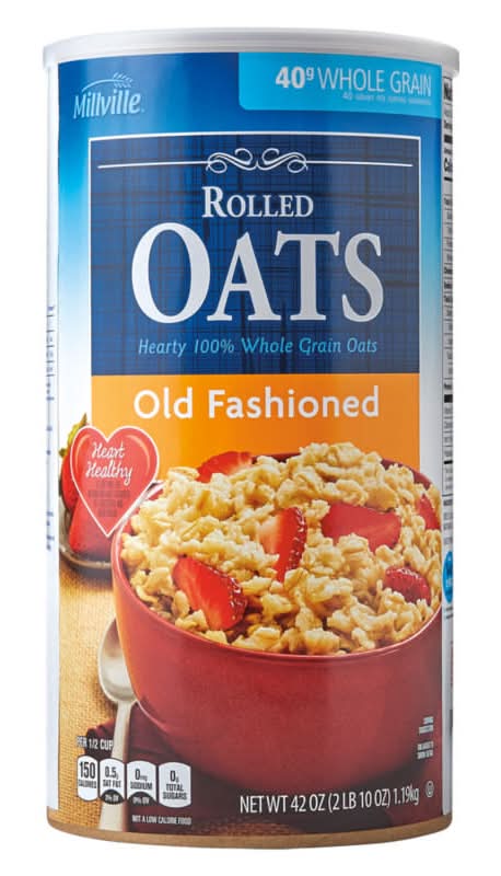 Millville Old Fashioned Rolled Oats (42 oz)