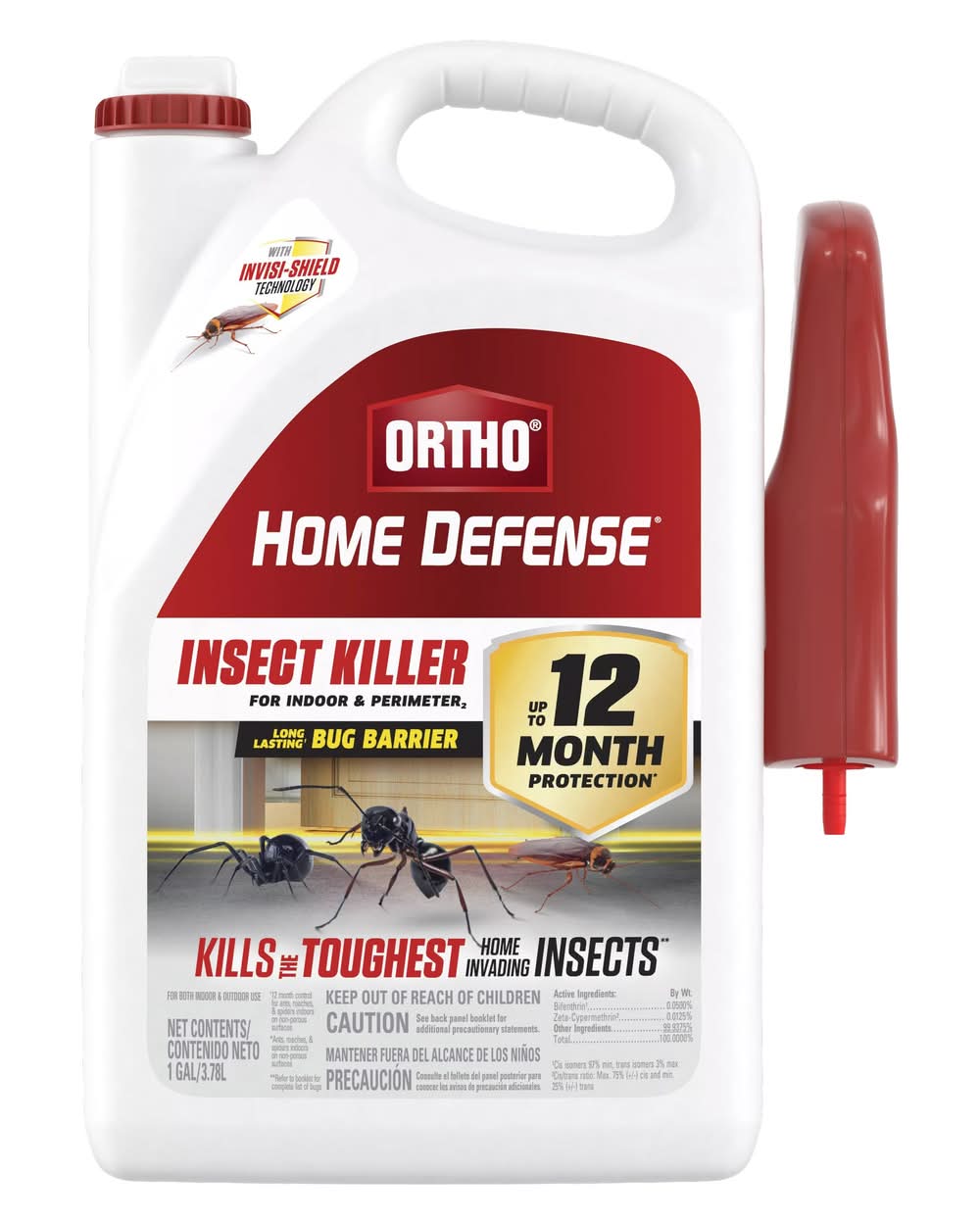 ORTHO Home Defense for Indoor Perimeter2 1 -Gallon Trigger spray Insect killer