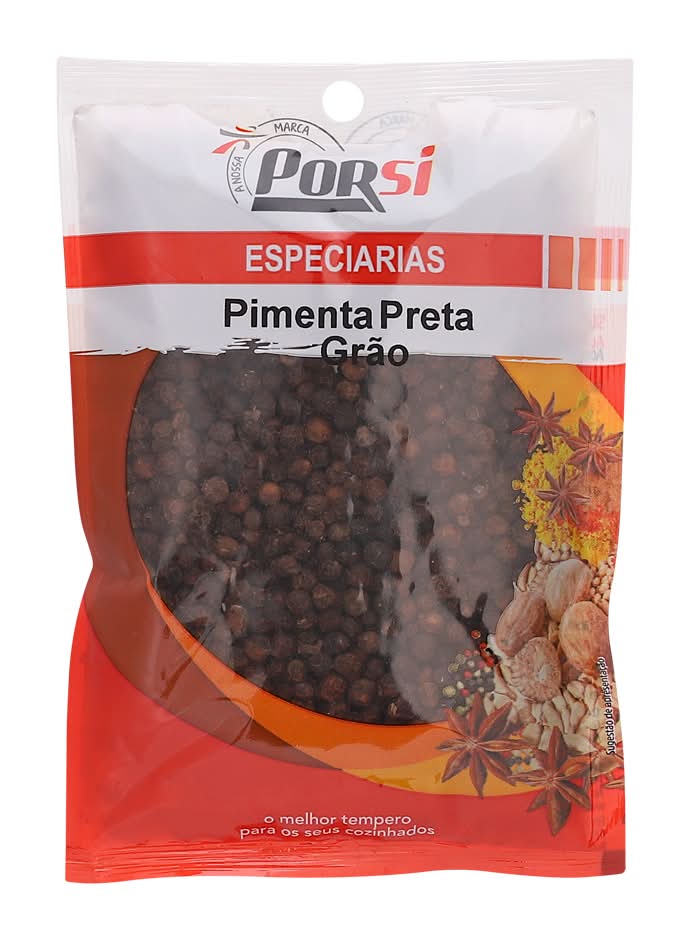 PorSi  - Pimenta preta grÃ£o, 50 g