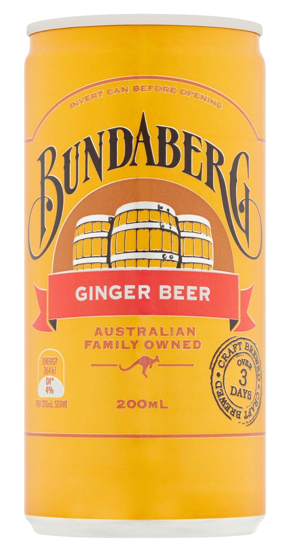 Bundaberg Ginger Beer (200mL)