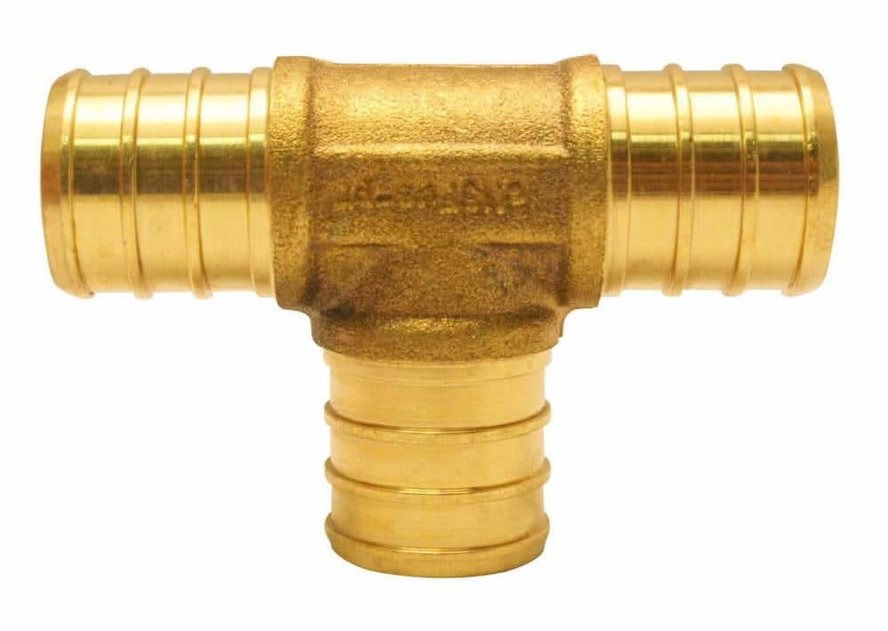Apollo 3/4 In. Brass Pex-B Barb Tee