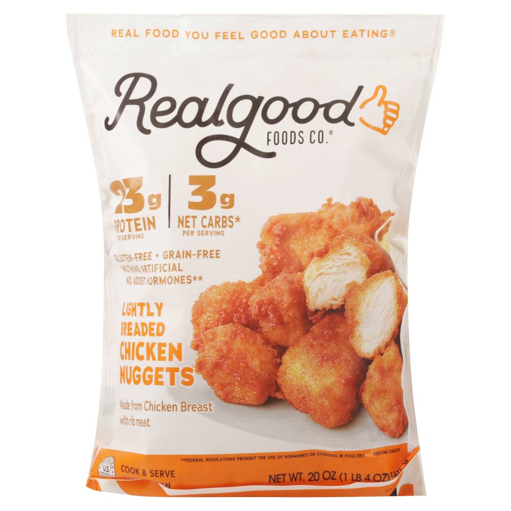 Realgood Lightly Breaded Chicken Nuggets