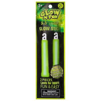 Ning 2pk 5.5in Glow Stick - EA