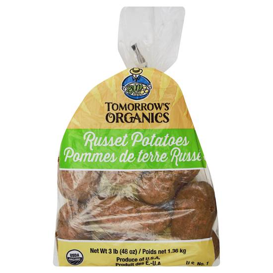 Tomorrow's Organics Russet Potatoes