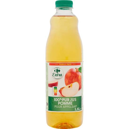 Carrefour Extra - Jus de pomme 100% pur (1.5 L)