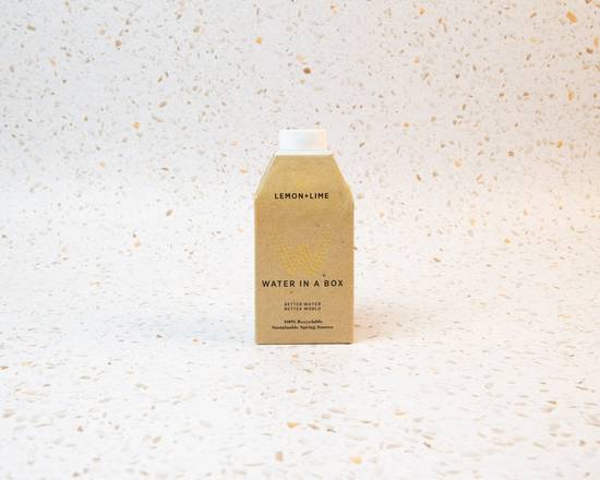 Water in a box - Lemon & lime