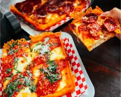 SLAB. Detroit Style Pizza by Kaafi