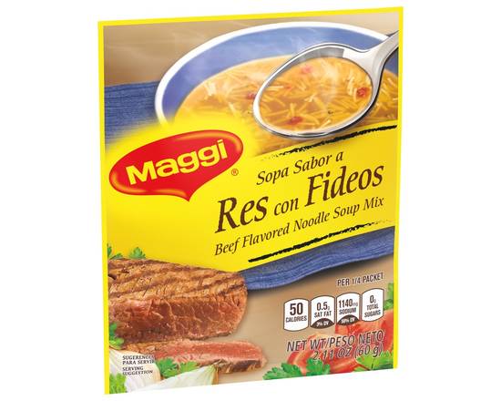 Maggi · Beef Flavored Noodle Soup Mix (2.1 oz)