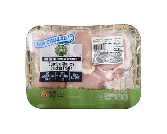 Open Nature · Boneless Skinless Chicken Thighs (approx 1.5 lbs)