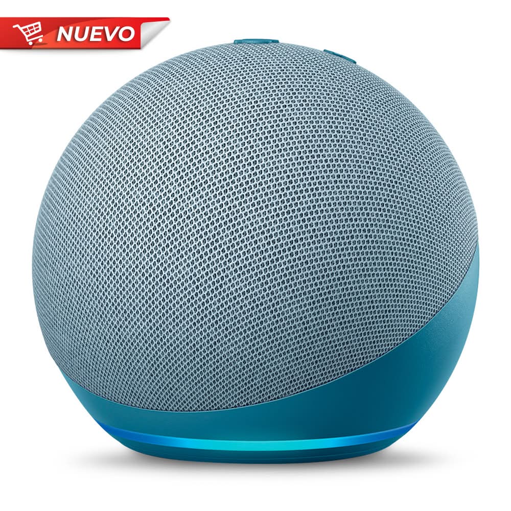 Amazon · Asistente de voz alexa echo azul (200 g)