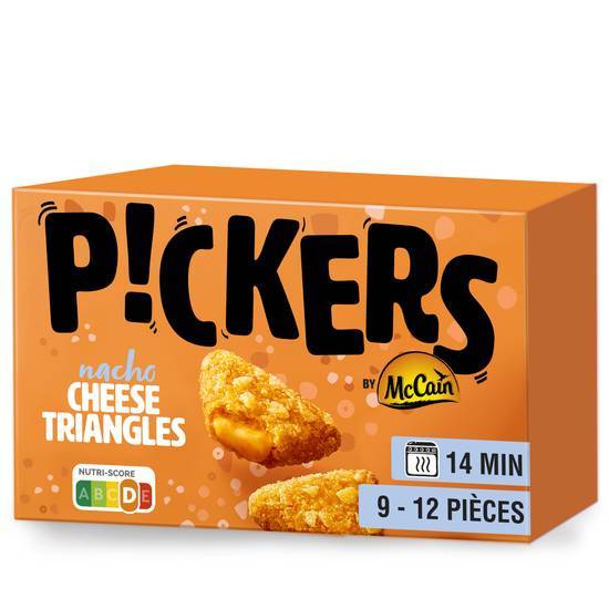 Mccain pickers cheese triangles, 9 pcs