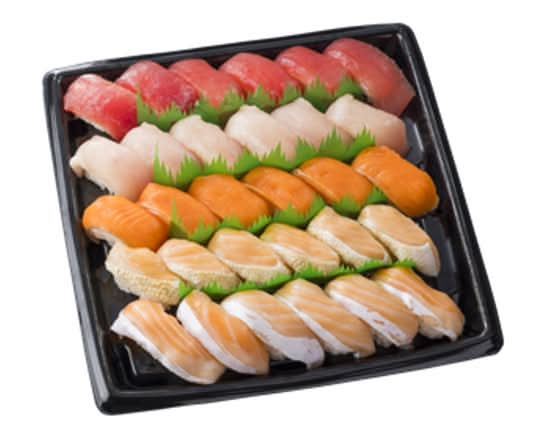 サーモン・まぐろづくし3人前