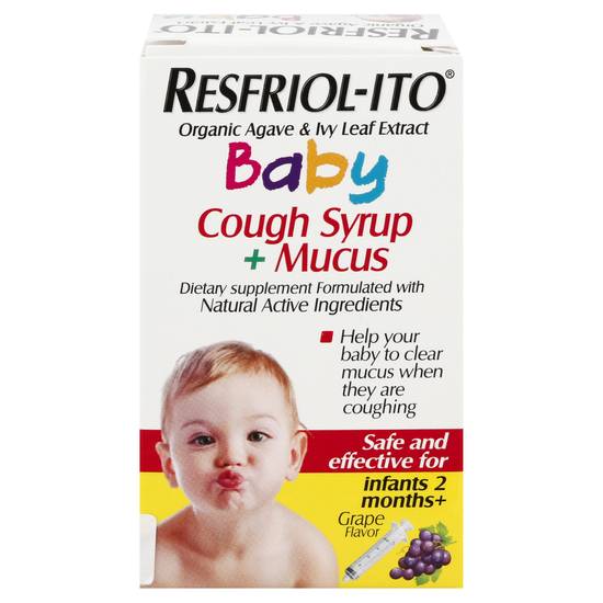 Resfriol-Ito Baby Cough Syrup + Mucus Relief (2 fl oz)