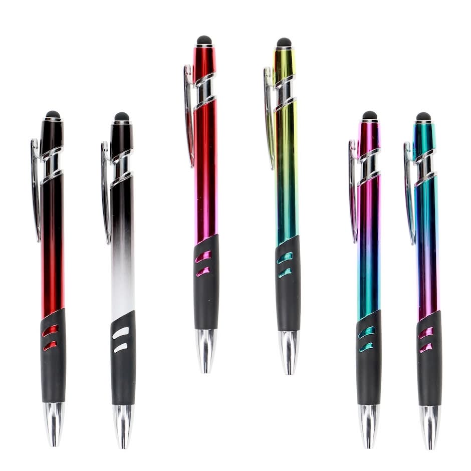 E-Circuit 2-in-1 Ombre Stylus Pens, 2 pk.