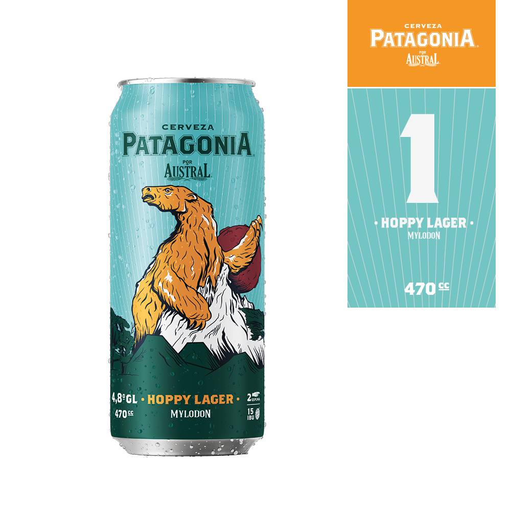 Patagonia · Cerveza hoppy lager (470 ml)