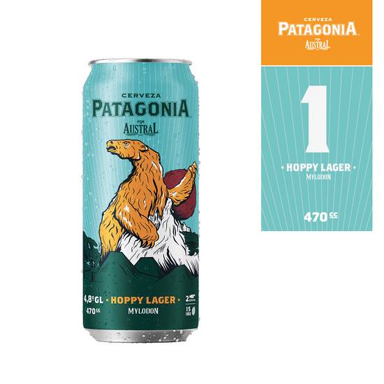 Patagonia cerveza hoppy lager (470 ml)