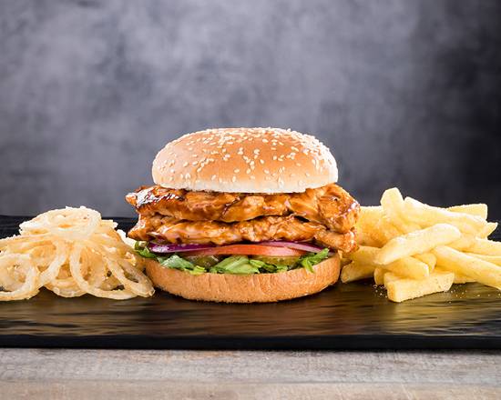 Grilled Chicken Burger - Double