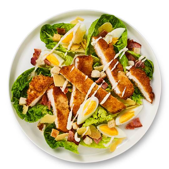 Caesar Salad + Schnitzel