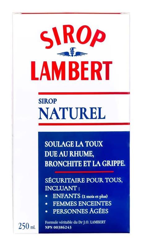 Sirop lambert sirop naturel contre la toux