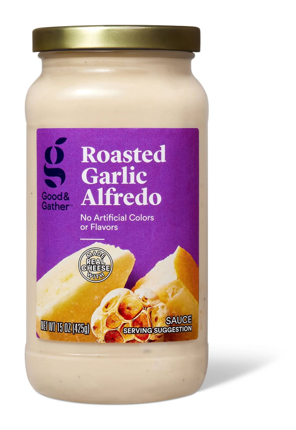 Good & Gather Roasted Garlic Alfredo Sauce (15 oz)