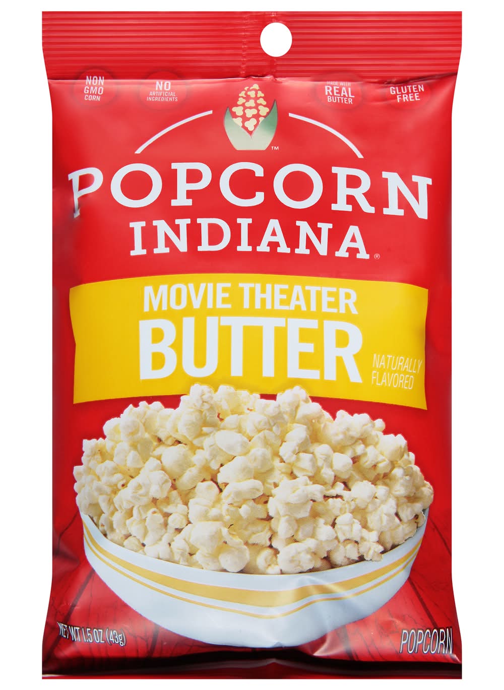 Popcorn Indiana Movie Theater Popcorn, Butter (1.5 oz)