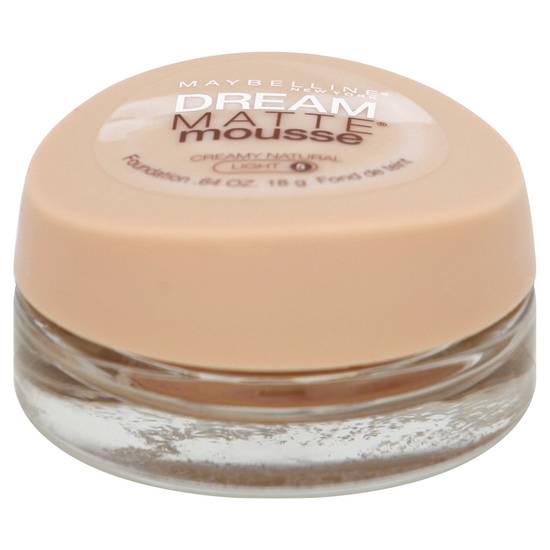 Maybelline Creamy Natural Dream Matte Mousse Foundation