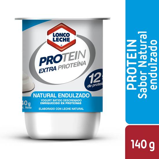 Loncoleche yoghurt protein natural endulzado