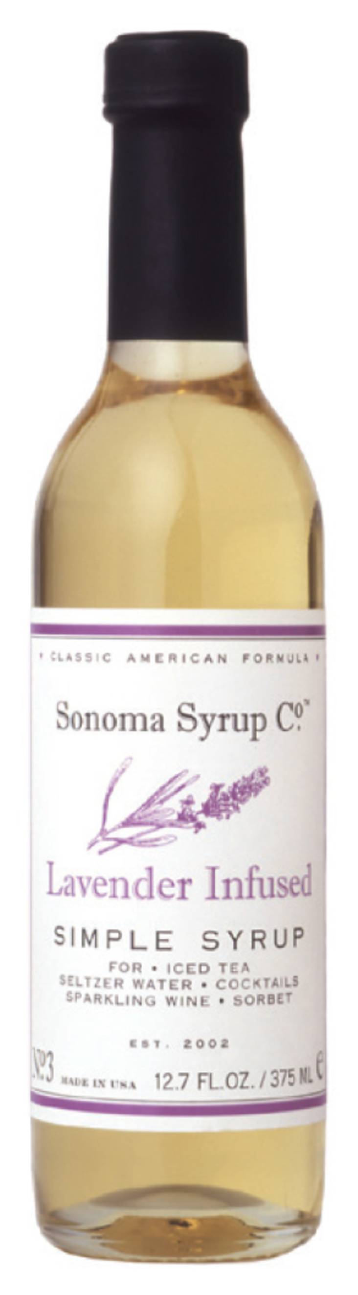 Sonoma Syrup Co. Lavender Infused Simple Syrup (12.7 fl oz)