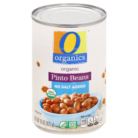 O Organics Organic Unsalted Pinto Beans (15 oz)