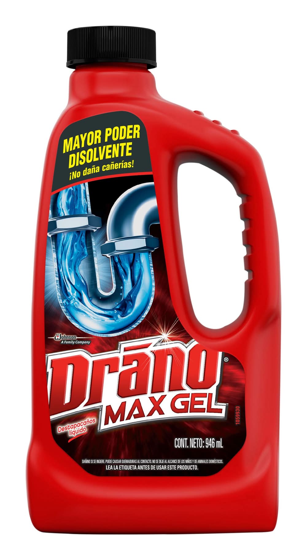 Drano · Destapacaños líquido max gel (946 ml)