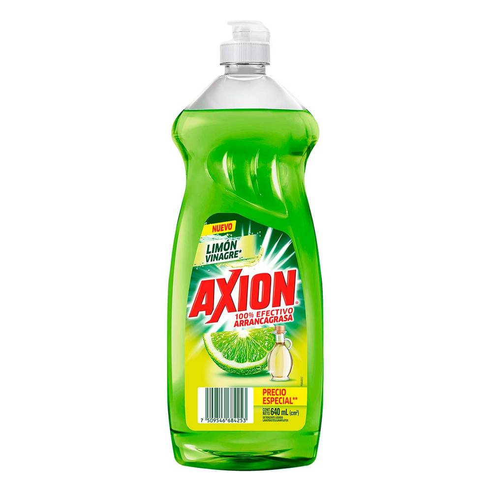 Axion · Detergente lavatrastes limón vinagre (640 g)