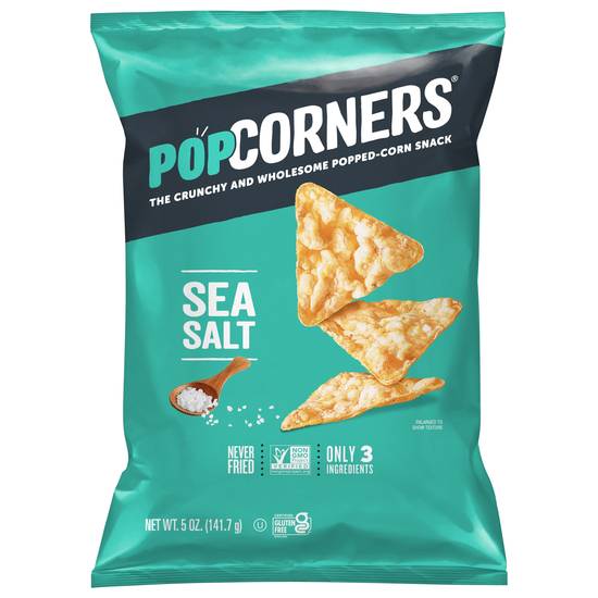Popcorners. Sea Salt Popped-Corn Snack