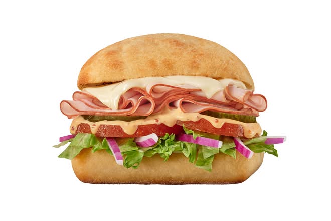 Honey Mustard Ham Snackwich