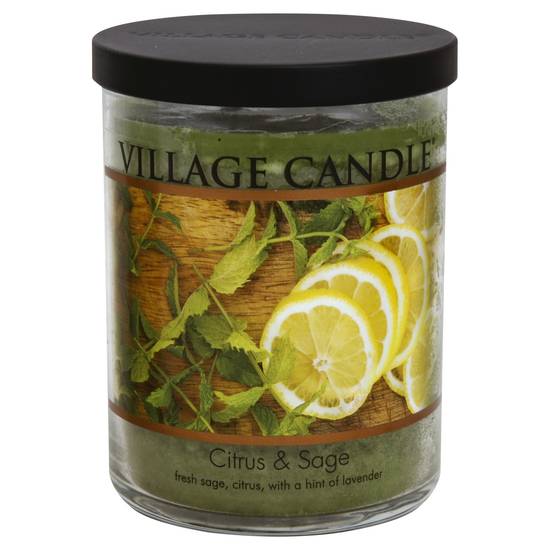 Village Candle Decor Citrus & Sage Candle