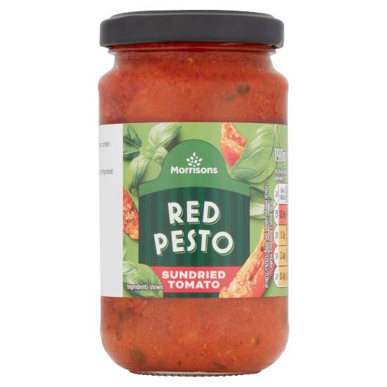 Morrisons Red Pesto Sundried Tomato (190g)