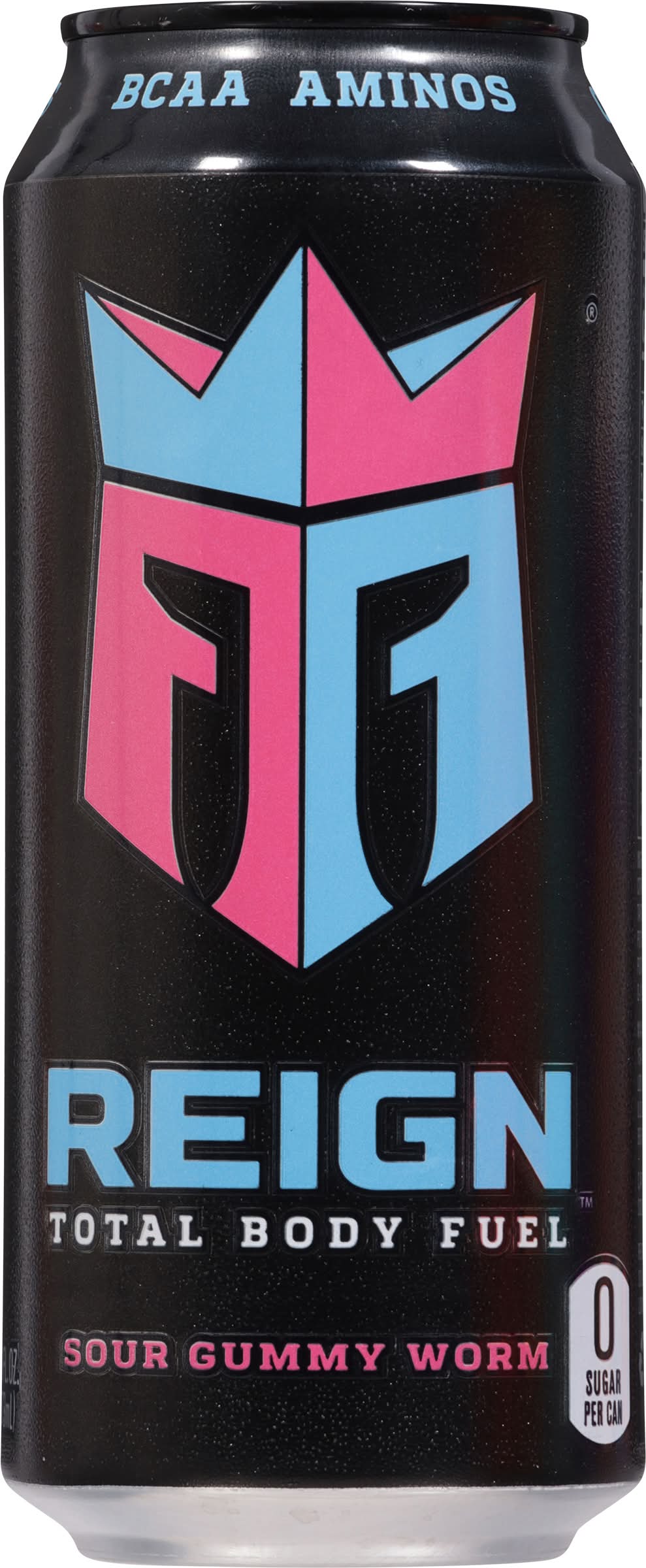 Reign Total Body Fuel Energy Drink, Sour Gummy Worm (16 fl oz)