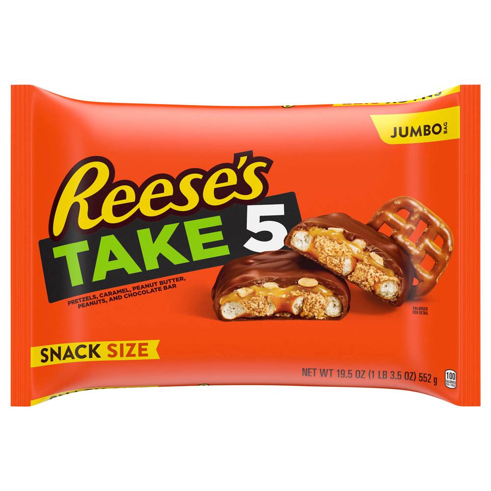 Reese's Take 5 Candy Bars Variety pack, Assorted (19.5 oz)