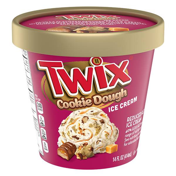 Twix Cookie Dough and Caramel Ice Cream 14oz