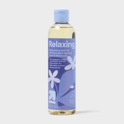 up&up Relaxing Moisturizing Bath Oil, Moonlight Jasmine (8.8 fl oz)