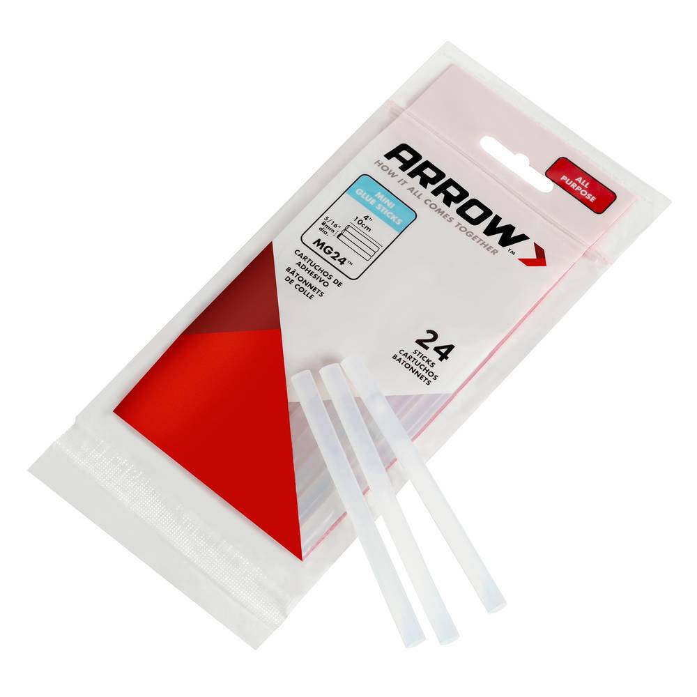 Arrow Mg24-4 Mini Glue Stick (24 ct)